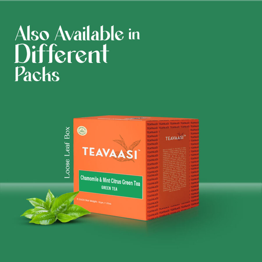 Chamomile &  Mint Citrus Green Tea