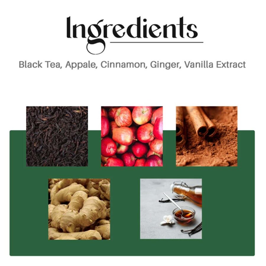 Black Tea- Apple Zest