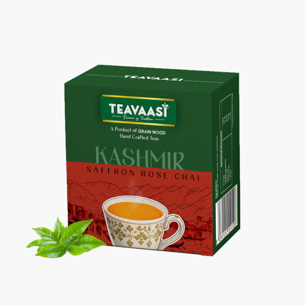 Kashmiri Kesar Gulab Chai (Signature Blend)